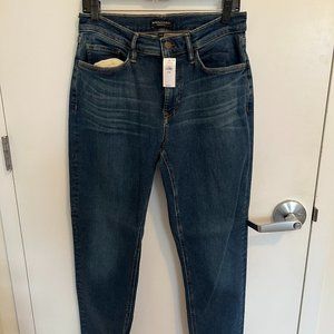 Banana Republic Men's Dark Wash Stretch Jeans Tapered Fit NWT 31W 30L